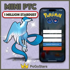 Pokémon PTC Go - Shiny Articuno Galarian - 1M Stardust✨Read Description✨ - Picture 1 of 1