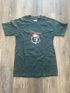 NUEVA CAMISETA POWELL VINTAGE AÑOS 90 SKATE SURF GOLF BMX MX SNOW SKATEBOARD PEQUEÑA - Imagen 1 de 4