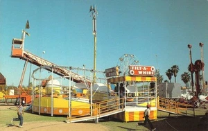 Faribault MN The Famous" Tilt A Wheel" Trailer Mounted Manufacturer Postcard - Picture 1 of 2