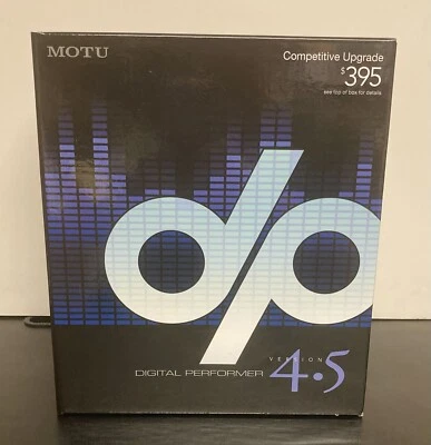 MOTU Digital Performer 4.5 Daw program  (competitive edition)- NMIB - Image 1 of 3