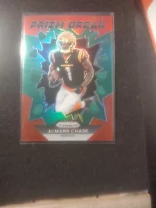 Ja'marr Chase Green Prizm Break 2023 Panini Prizm - Picture 1 of 4