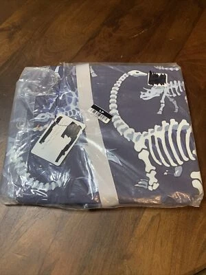 ¡NUEVO! Edredón Dino Bones Glow-in-the-Dark | Edredón Pottery Barn Toddle 36” x 50” 003 Foto 1 de 4