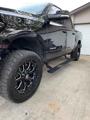 AMP Research PowerStep Plug N Play Running Boards w/LED's for 19-24 Ram 1500 NEW - Image 1 of 4