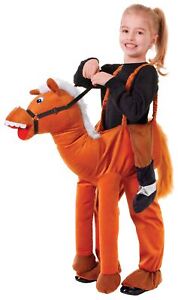 Children's One Size Fun Novelty Horse Step In Birthday Party Fancy Dress Costume