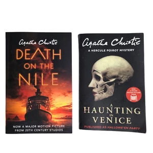 A Haunting in Venice and Death On The Nile Agatha Christie 2 Book Bundle - Picture 1 of 19