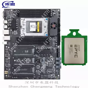 AMD EPYC 7402+South China H12D-8D SP3 24cores 48threads 2.8GHZ motherboard+CPU - Picture 1 of 3