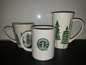 Starbucks Coffee 3 Different Sizes Custom Christmas Mug Set. Great Gift Idea - Picture 1 of 2
