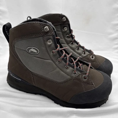 Simms Botas Pesca Marrón Vibram Mujer’s 11 31719-00 River Fly Vadeo Foto 1 de 4
