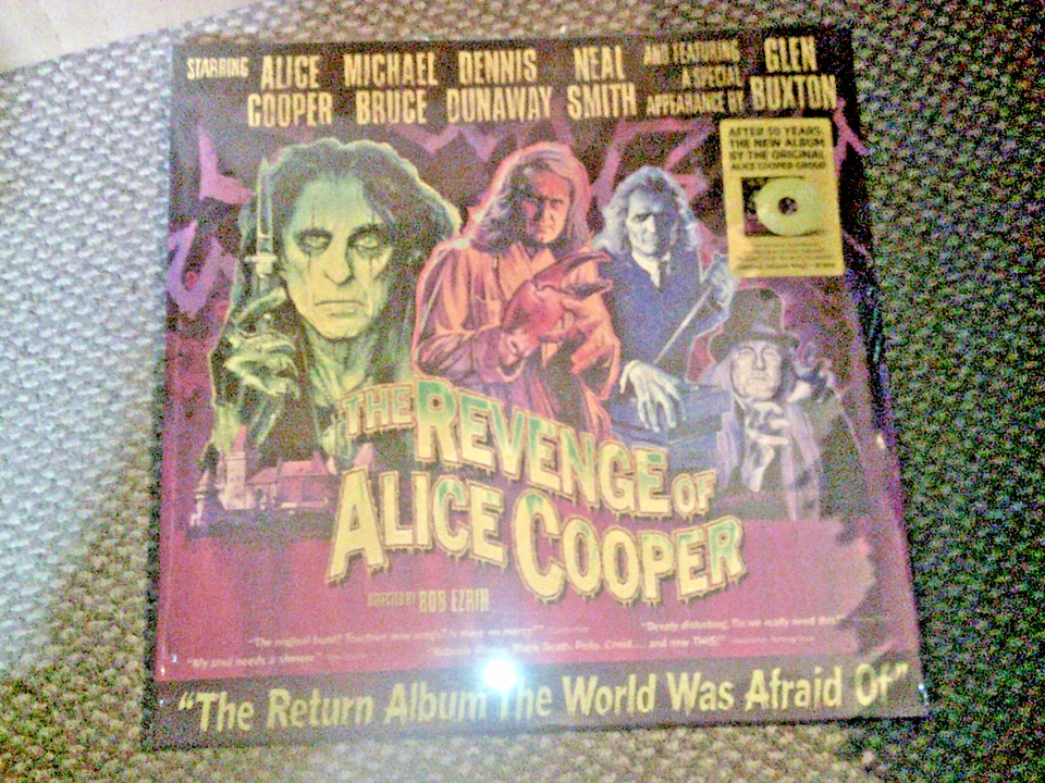 Alice Cooper - The Revenge Of Alice Cooper LIM. NEON YELLOW VINYL 2LPs NEU 2025 - Bild 1 von 1
