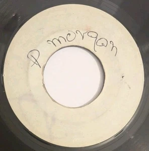 🎷🎶1969 BOSS REGGAE - DERRICK MORGAN & THE ELECTRONICS - WHITE LABEL 7"🎧listen - Picture 1 of 2