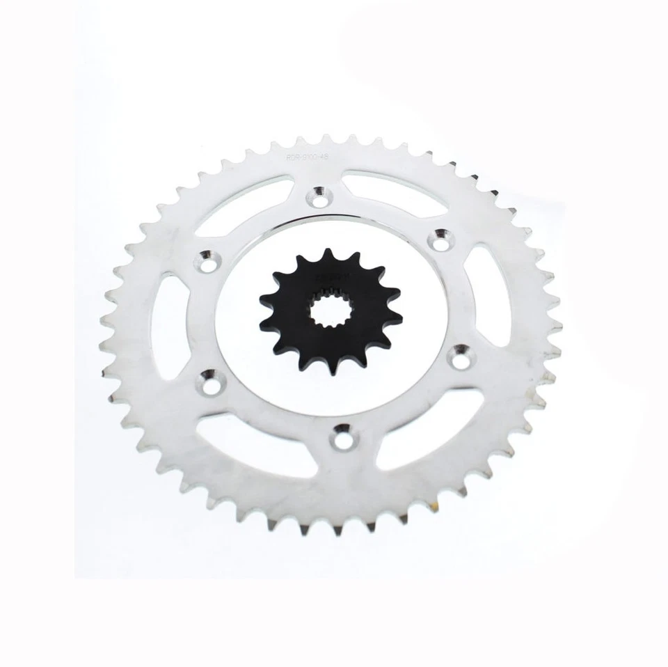 Sprockets for KTM 2003 - 2007 525 EXC / 2003 - 2006 525 SX 14T Front & 48T Rear - Image 1 of 4