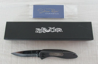 Cuchillo plegable de cerámica Stone River para niños y arcillas con mango de aluminio SRG4TKC NUEVO EN CAJA Foto 1 de 4