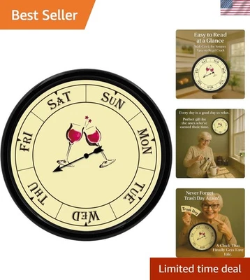 Regalo de jubilación para mujer, reloj día de la semana, regalos únicos de jubilación, da... Foto 1 de 4