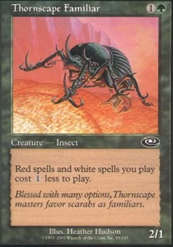 MTG - Thornscape Familiar - Planeshift - NM, English Magic FLAT RATE SHIP - Image 1 of 1