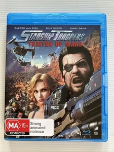 Blu Ray - STARSHIP TROOPERS TRAITOR OF MARS (2017) Region B - Casper Van Dien - Foto 1 di 2