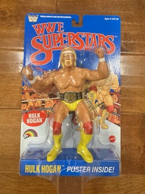 IN HAND - WWE LJN Superstars HULK HOGAN 8" Action Figure 1980s Retro Collectible - Image 1 of 3