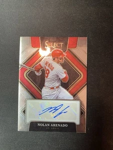 Nolan Arenado 2022 PANINI SELECT SIGNATURES 39/60 Card #SNA CARDINALS - Picture 1 of 2