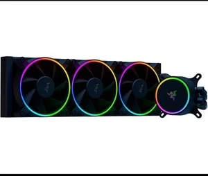 RAZER HANBO CHROMA 360mm AIO LIQUIDE COOLER ARGB BOUCHON DE POMPE NEUF SCELLÉ ✅ - Photo 1/5