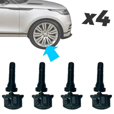 4x OE Tyre Pressure TPMS Sensors for Land Rover Defender L663 wheels alloy - Image 1 of 4