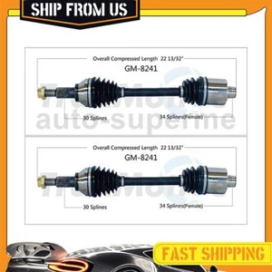 For 2008 2009 2010 Saturn Vue 2.4L FWD Front CV Axle Half Shaft Joints 2PCS - Picture 1 of 3