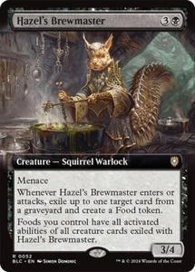 Arte extendido Hazel's Brewmaster Magic The Gathering - Bloomburrow Commander #052 - Imagen 1 de 1