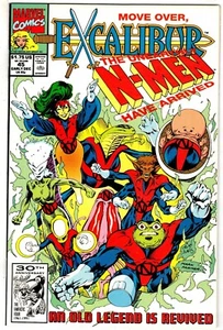 Excalibur # 45 (1. Serie) 1991 Marvel (sehr guter Zustand) - Bild 1 von 1