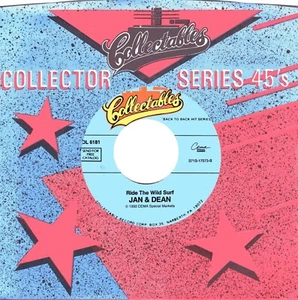 Jan and Dean: Ride the Wild Surf / Jennie Lee .. 45 RPM 5974 - Picture 1 of 3