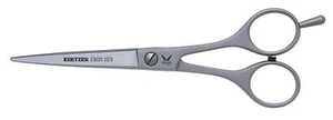 Barber Scissors / Hair Cutting Shears: Kretzer 557314 (57314) 5.5"/ 14cm, Satin - Picture 1 of 2