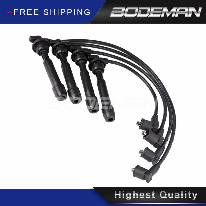 Spark Plug Wire Set for Hyundai Elantra Tiburon Tucson Kia Spectra Soul Spectra5 - Image 1 of 4