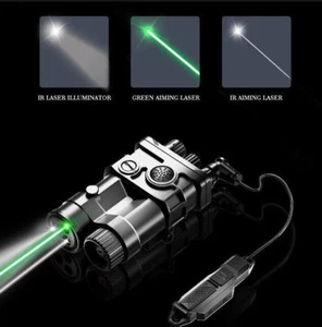 Laserspeed LS-M6TR Green+IR Aiming Laser+IR Laser Illuminator with Crane Switch - Picture 1 of 7
