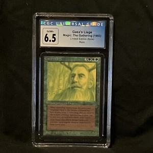 Gaea's Liegi Beta EX/NM + CGC (0009) grado 6.5 Magic the Gathering | MTG - Foto 1 di 2