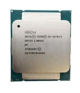Intel Xeon E5-2670 V3 2.3GHz 12-Core Processor CPU LGA2011 SR1XS - Picture 1 of 1