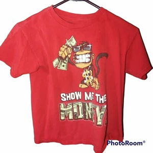 Hybrid Tees Monkey Show Me the Money T-Shirt Size 10/11 - Picture 1 of 3