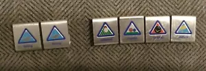 Set di 7 distintivi da cintura Boy Scout of America Boys Cub Scout METALLO - Foto 1 di 3