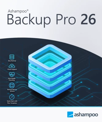 Ashampoo Backup Pro 26, Windows 10/11 (64-bit), Dauerlizenz, Download - Bild 1 von 4