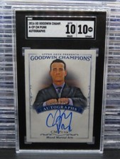 2016 Goodwin Champions CM Punk Auto Autograph #A-CP SGC 10/10