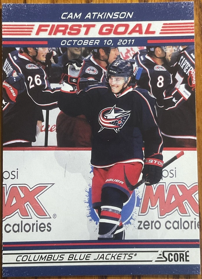 2012-13 Score First Goal Cam Atkinson #FG21 Columbus Blue Jackets - Image 1 of 2