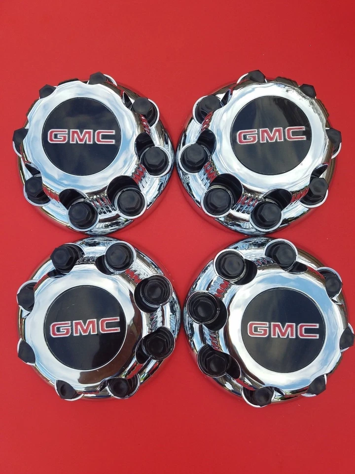  4pcs. GMC Sierra Yukon VAN 1500 2500 3500 16" Wheel  Center Caps Hub 8 Lug CAPS - Image 1 of 1