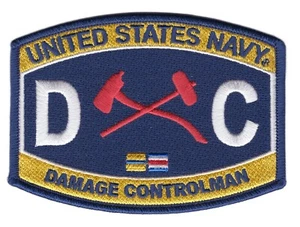 Damage Controlman Rating Patch - DC - Bild 1 von 1