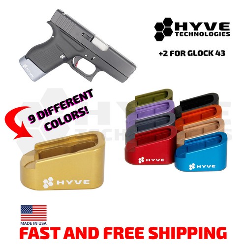 Hyve Technologies Magazine Extension for the Glock 43 plus2 | eBay