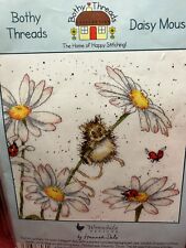 Bothy Threads DAISY MOUSE Counted Cross Stitch Kit XHD80  by HANNAH DALE Opened