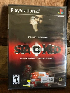 Playstation 2 Stacked Poker Daniel Negreanu Factory Sealed PS2 - Picture 1 of 3