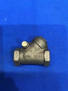 Nibco Swing Gate Check Valve 3/4 Npt 125 SWP 200 WOG Threaded  Brass Bronze - Picture 1 of 5