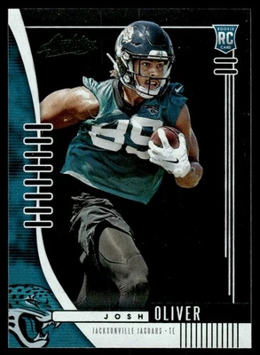 2019 Panini Absolute Green Josh Oliver Jacksonville Jaguars #194 - Image 1 of 2
