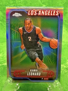 Kawhi Leonard - Refractor - 2024-25 Topps Chrome Basketball #120 LA Clippers - Bild 1 von 11