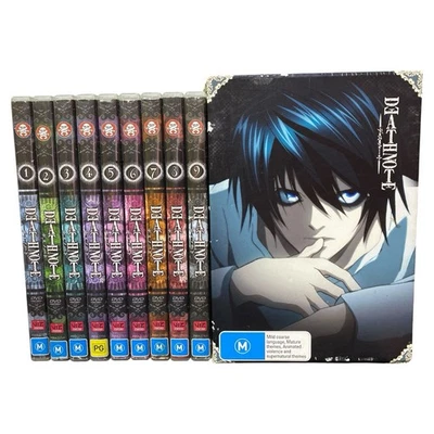 Death Note Complete Series Volume 1-9 DVD Box Set Madman Anime Viz Media M Rare - Image 1 of 4