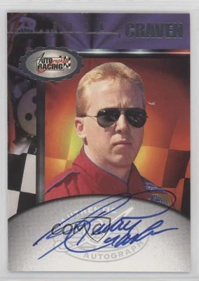 1997 Score Board Auto Racing Auto Ricky Craven Auto - Image 1 of 2