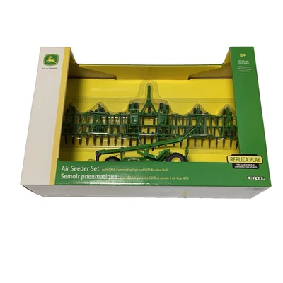 John Deere Die Cast Replica Air Seeder Set w/ C850 Cart & C 1870 Air Hoe 1/64 - Image 1 of 4