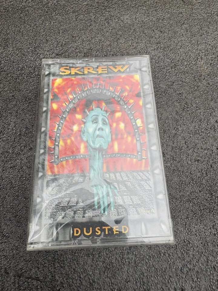 Vintage SKREW Cassette Tape "Dusted" 90s Metal NOS - Image 1 of 4