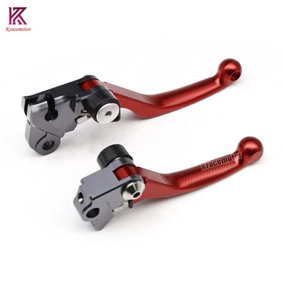 For Honda CRF150F CRF230F 2003-2017 3D CNC Dirt Bike Brake Clutch Levers Pivot - Imagem 1 de 4